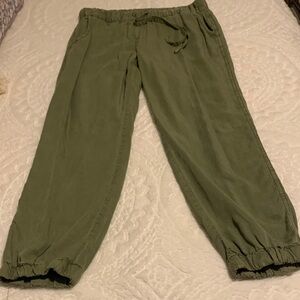 NWOT Sanctuary Green Tencel Joggers
